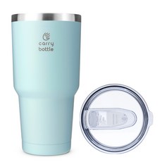 Carry Bottle Monster系列 隨行杯, 薄荷綠, 900ml, 1個