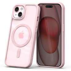 Imall 2倍磁力釹磁鐵彩色邊框MagSafe手機殼