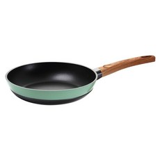 SHCJ 生活采家 岩紋不沾煎炒平底鍋 電磁爐適用, 24cm, 1個