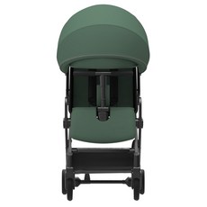 와이업 기내반입 지니 제로2 휴대용 유모차, 프레임(블랙), 시트(올리브), 캐노피(올리브)