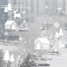 코멧 국내생산 프린트 되어있는 감성 단열뽁뽁이, 1개