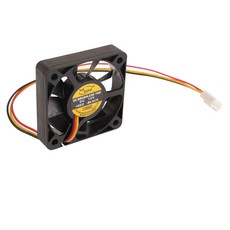 Coms DC12V 전원 케이스용 브러시리스 50mm 쿨러팬, 검정, 1개, NA954