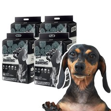 페츠모아 냄새잡는 요술배변패드 SWG 블랙 에디션 대형 200매, 50개입, 4개