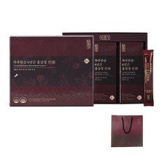 6年根紅蔘濃縮液隨身包禮盒組 30入裝+提袋, 300g, 1組