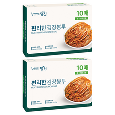 명진 편리한 김장봉투, 중형(약10포기), 10개입, 2개