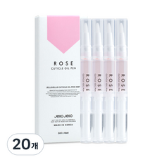 젤로젤로 큐티클 오일펜 로즈, 20개, 3ml