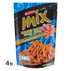 VFOODS Mix 餅乾條 培根味, 50g, 4包