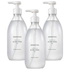 아로마티카 수딩 알로에 베라 젤, 500ml, 3개