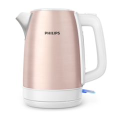 PHILIPS 飛利浦 無線電熱水壺 玫瑰金白色, HD9350/96