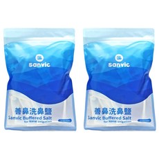 sanvic 善維 善鼻洗鼻鹽 洗鼻瓶專用 4.5g 60包, 2袋
