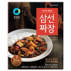 청정원 매콤한 삼선짜장, 180g, 1개