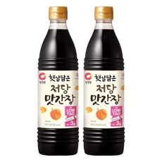 햇살담은 저당 맛간장, 840ml, 2개