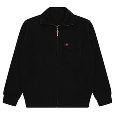 BEVERLY HILLS POLO CLUB 比佛利保羅 男士經典針織拉鍊夾克