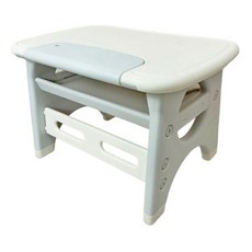 Jane&Nini Toy 兒童桌椅組 幼兒學習桌椅, 恐龍 白色