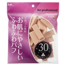貝印 三角粉撲 30入, kq-3063, 1個