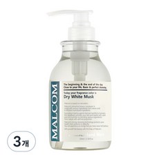 MALCOM 瑪律科姆 洗手露 白麝香, 520ml, 3個