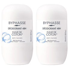 BYPHASSE 棉花滾珠止汗劑, 50ml, 2個