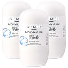 BYPHASSE 蓓昂斯 棉花滾珠止汗劑, 50ml, 3個