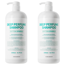W.SKIN LABORATORY 深層香氛洗髮精 Cotton Sparkle, 2瓶, 1.5L