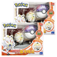 포켓몬스터 체인징 솔가레오 피규어, 2개