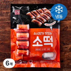 오뗄 소시지가 맛있는 소떡 (냉동), 700g, 6개