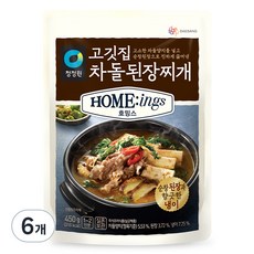 호밍스 고깃집 차돌된장찌개, 450g, 6개