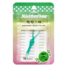 Miss Bowbow 撥撥小姐 3M微整形系列 雙眼皮貼 11 x 2cm 90個, B糖果款, 1組