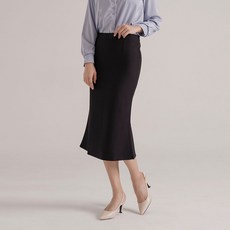 Gembling 辦公室穿搭 魚尾H字版型 後開衩正裝中長版長版半身裙