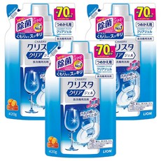 LION 獅王 CHARMY Crysta 洗碗機酵素洗潔精補充包, 420g, 3包