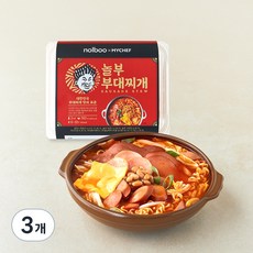 MYCHEF 놀부 부대찌개 밀키트 2인분, 582g, 3개