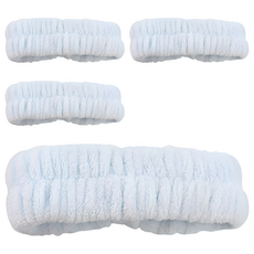 Icores 洗臉帶, 天藍色, 4個