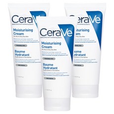 CeraVe 適樂膚 長效潤澤修護霜, 177ml, 3件