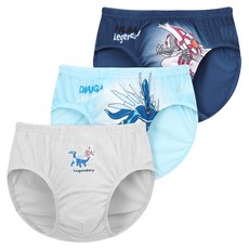 PremierFam 男童款寶可夢傳說內褲 3件組