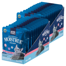 동원뉴트리플랜 고양이 모이스트루 습식 간식, 혼합맛(참치+닭고기), 80g, 2개