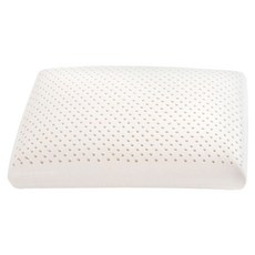 LoveCity 寢城之戀 100%天然乳膠 防蹣抗菌 人體工學乳膠枕, 彈力平面型, 1個