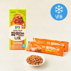 풀무원 짜먹는 나또 상큼레몬간장맛 (냉동), 30g, 1개, 7개입