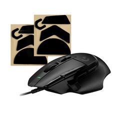 로지텍 G502 X 게이밍 유선 마우스 MU0088 + 마우스 피트 2p 세트, 블랙(마우스), MU0088(마우스)