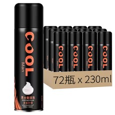 男士刮鬍泡 S353 清新檸檬, 72瓶, 230ml