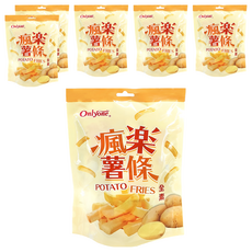 Onlyone 海龍王 瘋樂薯條-素食, 72g, 6包