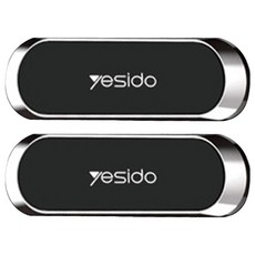 yesido C55磁吸支架, 黑色, 2個