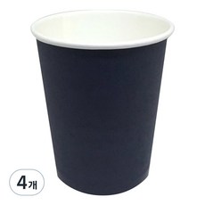 스완 지름 90 종이컵 네이비 440ml, 100개입, 4개