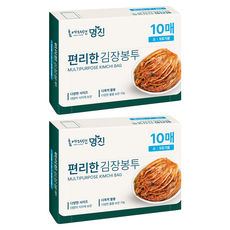 명진 편리한 김장봉투, 소형(약5포기), 10개입, 2개