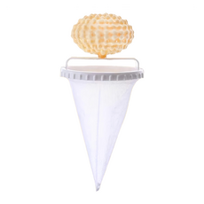 洗衣機過濾網 Set 5個, 尺寸9cmx9.2cm, 每個重30g, 檸檬黃, 1組