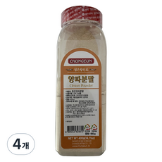 청은에프엔비 양파 분말 가루, 400g, 4개