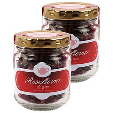 아름드레 유리병 로즈플라워, 13g, 1개입, 2개