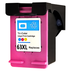 NEXTPAGE 台灣榮工 HP NO.63/F6U63AA XL 高容量彩色環保相容墨水匣 HP PS C4280/5280適用, 1個