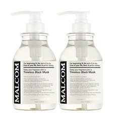 Malcolm Timeless 黑麝香洗手液, 520ml, 2瓶