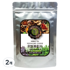 성보식품 우엉 볶음차, 200g, 2개
