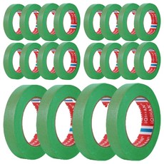 iQIHAN Dada 彩色紙膠帶 綠色 20 mm x 20 m, 20個