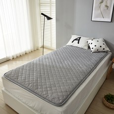 크리벨 탄소무자계 전기요매트 wj-1011, 그레이, 슈퍼싱글(115 x 200 cm)